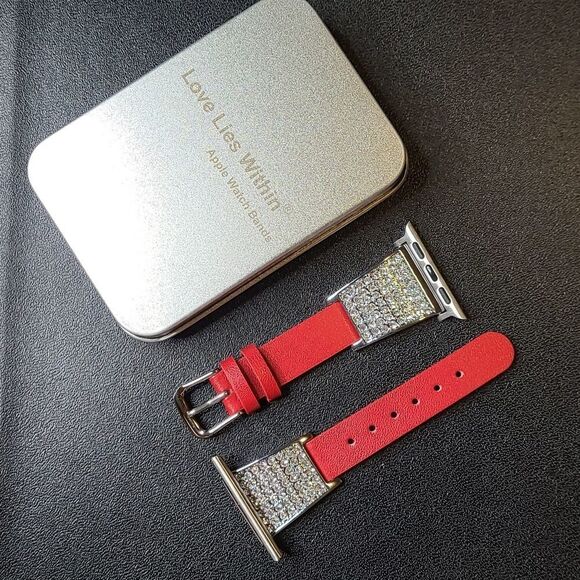 Apple Watch bans Silver/Red. - Picture 1 of 6
